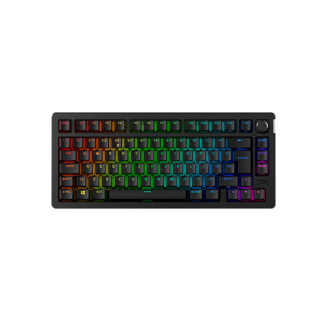 HyperX Alloy Rise 75, US, juoda - Belaidė klaviatūra