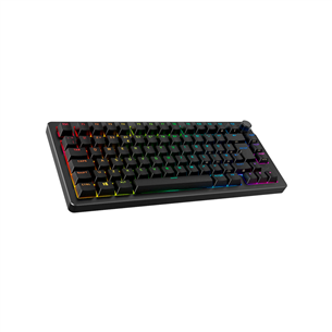 HyperX Alloy Rise 75, US, juoda - Belaidė klaviatūra