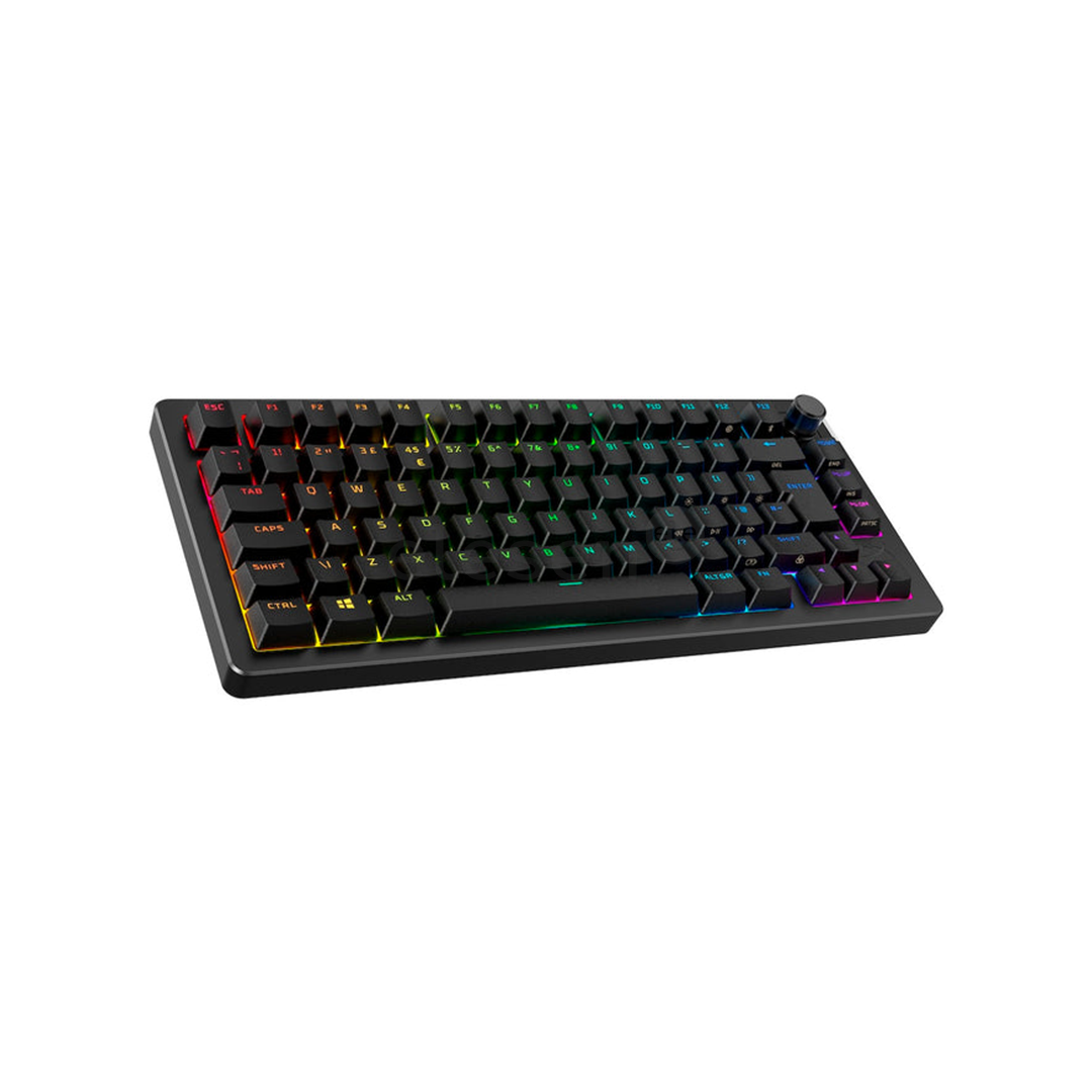 HyperX Alloy Rise 75, US, juoda - Belaidė klaviatūra