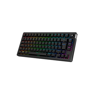 HyperX Alloy Rise 75, US, juoda - Belaidė klaviatūra