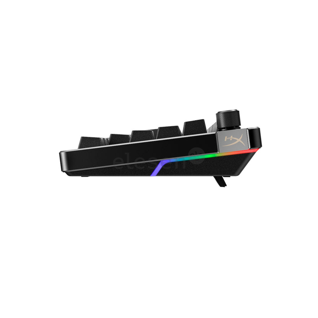 HyperX Alloy Rise 75, US, juoda - Belaidė klaviatūra