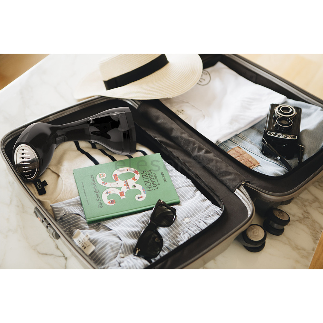 SteamOne STravel, 1400 W, juodas - Garinis lygintuvas