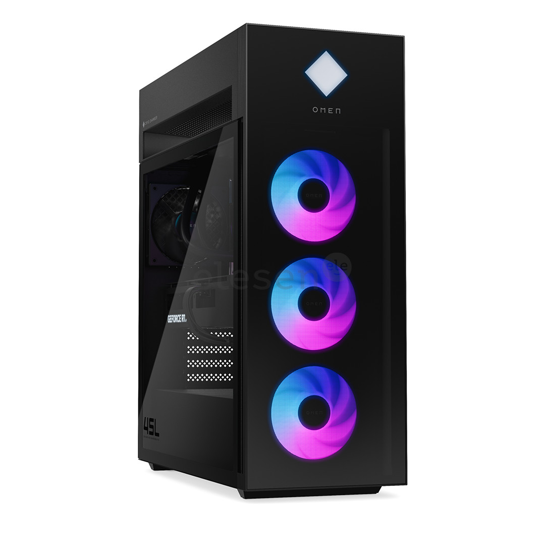 HP Omen 45L, Ultra 9, 32 GB, 2 TB, RTX 5080, shadow black - Desktop PC
