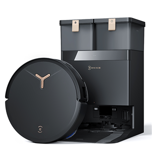 Ecovacs Deebot T50 Max Pro Omni, šlapio ir sauso valymo, juodas - Dulkių siurblys robotas DEEBOTT50MAX/465672