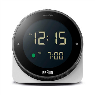 Braun BC24, white - Alarm clock BC24W