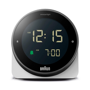 Braun BC24, белый - Будильник BC24W