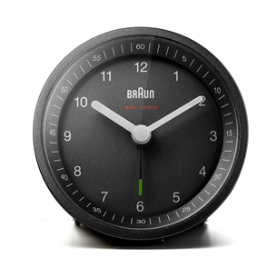 Braun BC07, черный - Будильник BC07B-DCF