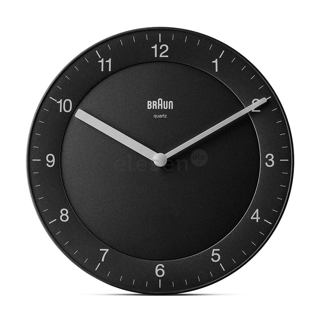 Braun BC06, juodas - Sieninis laikrodis