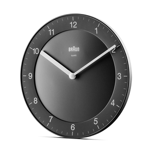 Braun BC06, juodas - Sieninis laikrodis