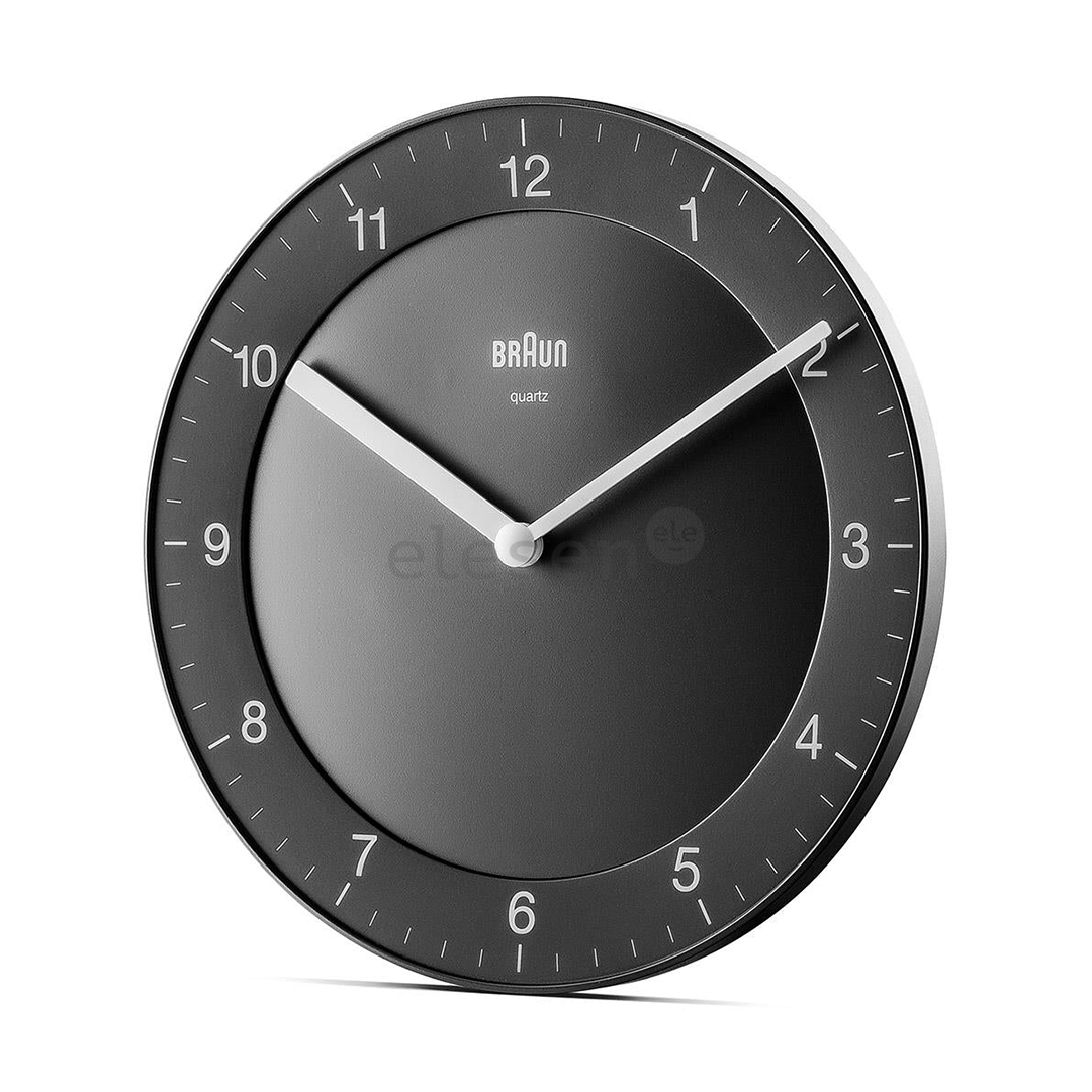 Braun BC06, juodas - Sieninis laikrodis