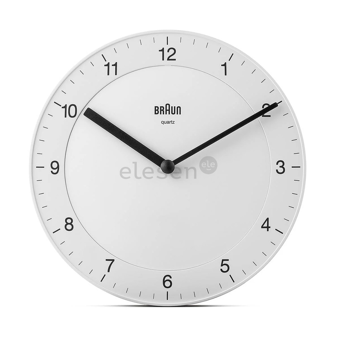 Braun BC06, white - Wall clock