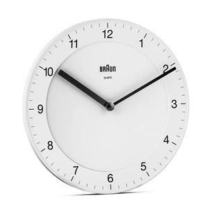 Braun BC06, white - Wall clock