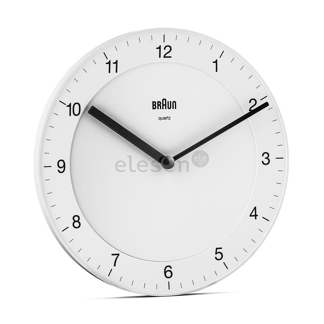 Braun BC06, white - Wall clock