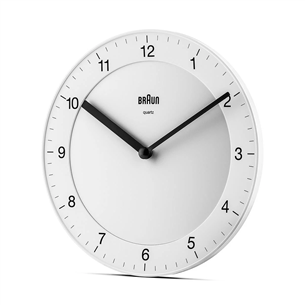 Braun BC06, baltas - Sieninis laikrodis