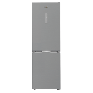 Whirlpool, NoFrost, 316 L, aukštis 187 cm, nerūdijančio plieno spalvos - Šaldytuvas WHK26362XP5E