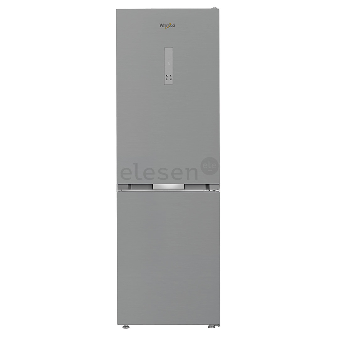 Whirlpool, NoFrost, 316 L, height 187 cm, stainless steel