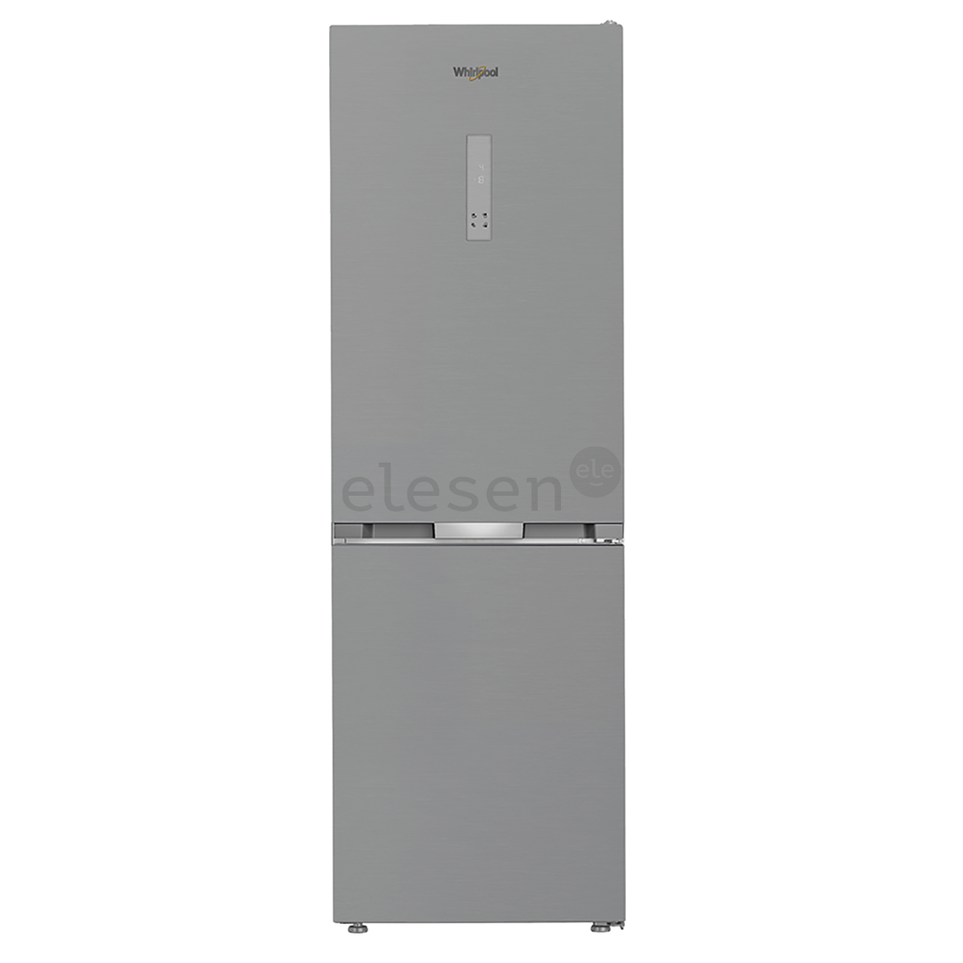 Whirlpool, NoFrost, 316 L, aukštis 187 cm, nerūdijančio plieno spalvos - Šaldytuvas