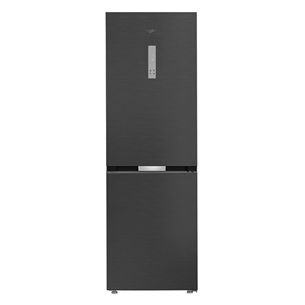 Whirlpool, NoFrost, 316 л, высота 187 см, черный - Холодильник WHK26363XBR5E
