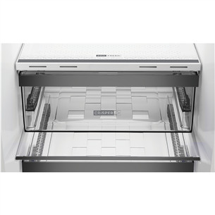 Whirlpool, NoFrost, 316 L, aukštis 187 cm, baltas - Šaldytuvas