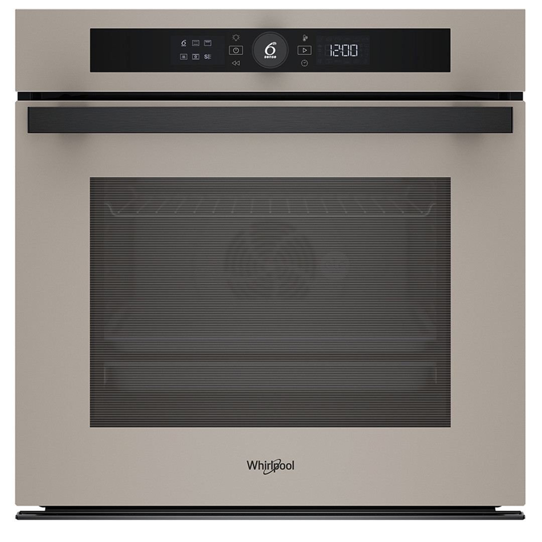 Whirlpool, 73 L, katalitinio valymo, smėlio spalvos - Įmontuojama orkaitė