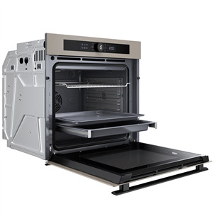 Whirlpool, 73 L, katalitinio valymo, smėlio spalvos - Įmontuojama orkaitė