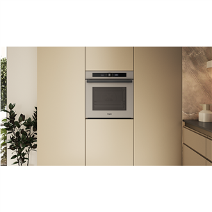 Whirlpool, 73 L, katalitinio valymo, smėlio spalvos - Įmontuojama orkaitė