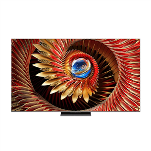 TCL C8K, 85'', 4K UHD, Mini LED, black - TV 85C8K