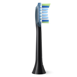 Philips Sonicare Premium Plaque Defence, 2 vnt., juodi - Dantų šepetėlių antgaliai