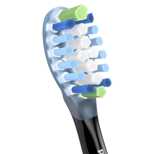 Philips Sonicare Premium Plaque Defence, 2 vnt., juodi - Dantų šepetėlių antgaliai