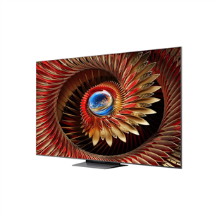 TCL C8K, 65'', 4K UHD, Mini LED, black - TV