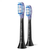 Philips Sonicare Premium Gum Care, 2 vnt., juodi - Dantų šepetėlių antgaliai