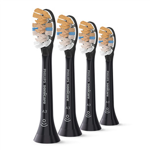 Philips Sonicare Premium All-in-One, 4 шт., черный  - Насадки для зубной щетки