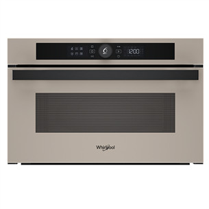 Whirlpool, 31 L, 1000 W, smėlio spalvos - Įmontuojama mikrobangų krosnelė su griliu
