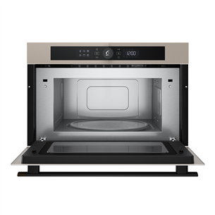 Whirlpool, 31 L, 1000 W, smėlio spalvos - Įmontuojama mikrobangų krosnelė su griliu