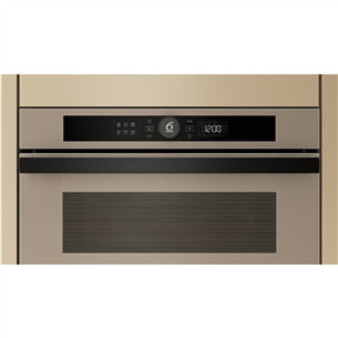 Whirlpool, 31 L, 1000 W, smėlio spalvos - Įmontuojama mikrobangų krosnelė su griliu