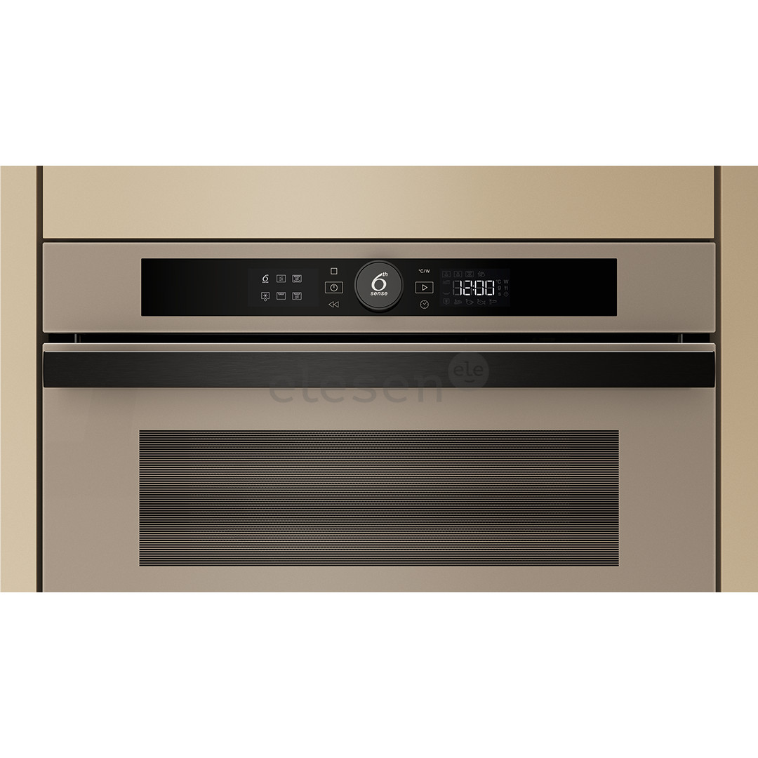 Whirlpool, 31 L, 1000 W, smėlio spalvos - Įmontuojama mikrobangų krosnelė su griliu