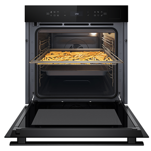 Whirlpool, 73 L, pirolizė, juoda - Įmontuojama orkaitė