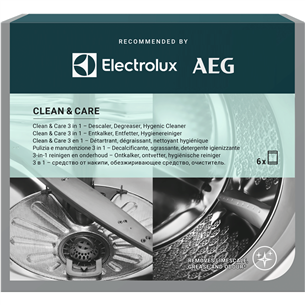 Electrolux Clean & Care, 6 x 50 g - Nukalkinimo priemonė M2GCP601