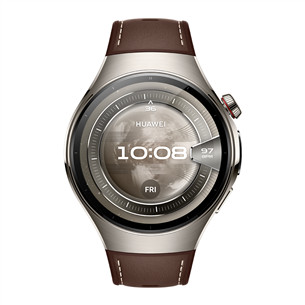 Huawei Watch 5, 46 мм, титан, коричневый - Смарт-часы 55020EVY