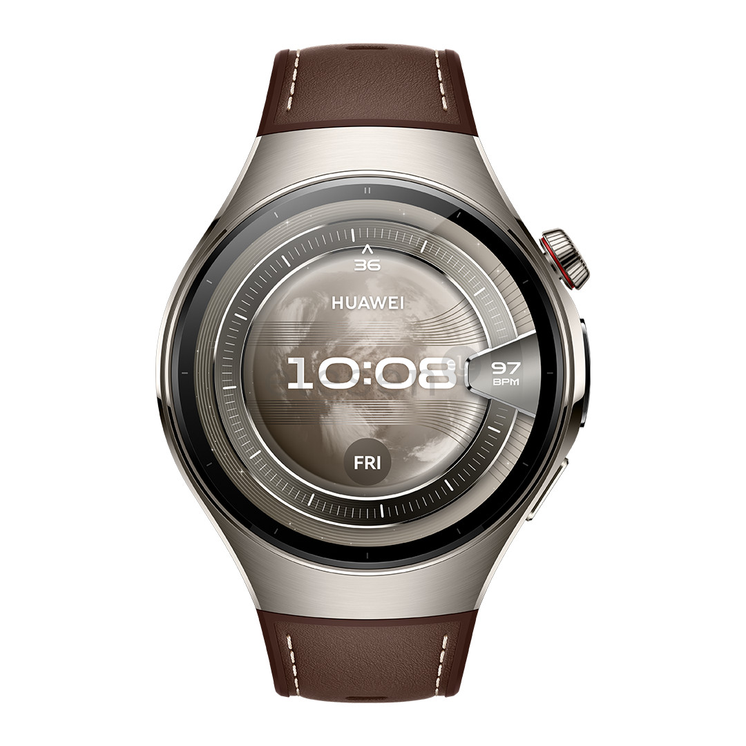 Huawei Watch 5, 46 mm, titano, rudas - Išmanusis laikrodis