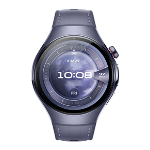 Huawei Watch 5, 46 mm, titano, violetinis - Išmanusis laikrodis 55020EVX