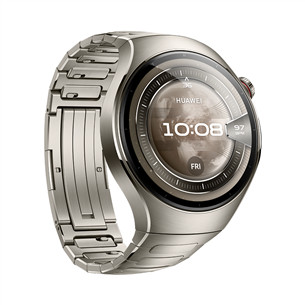 Huawei Watch 5, 46 mm, titano, sidabro spalvos - Išmanusis laikrodis