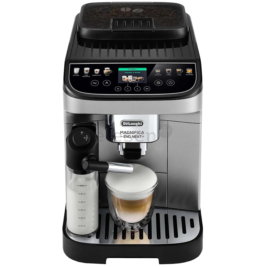DeLonghi Magnifica Evo Next, sidabro/juodas - Kavos aparatas