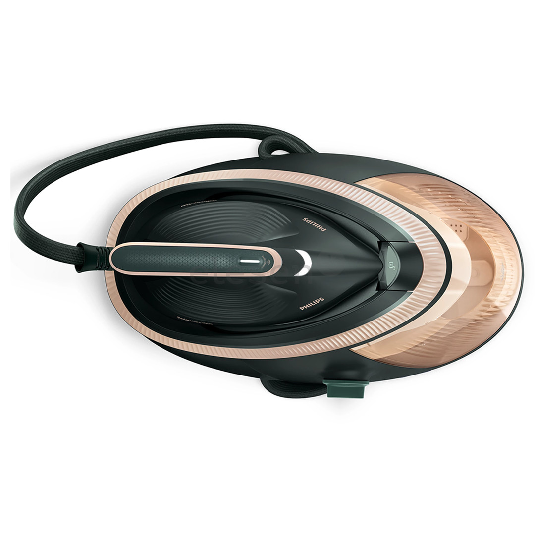 Philips 7000 Series PerfectCare, 3120 W, dark green/gold - Ironing system
