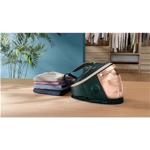 Philips 7000 Series PerfectCare, 3120 W, dark green/gold - Ironing system