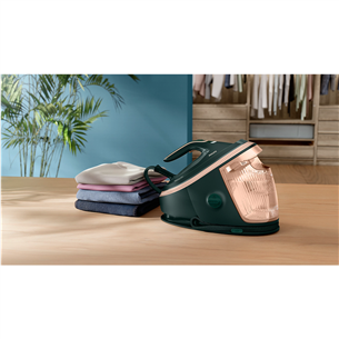 Philips 7000 Series PerfectCare, 3120 W, tamsiai žalia/aukso - Lyginimo sistema
