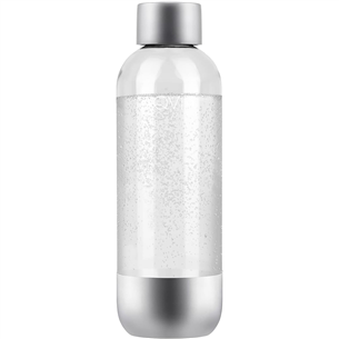Aqvia 1 L, stainless steel - Bottle for sparkling water maker 340474