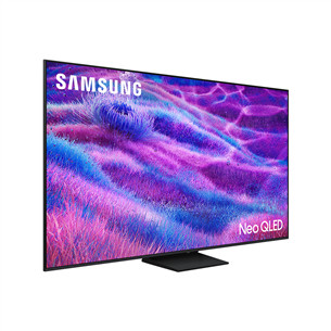 Samsung QN80F, 85'', 4K UHD, Neo QLED, Mini LED, pilkas - Televizorius