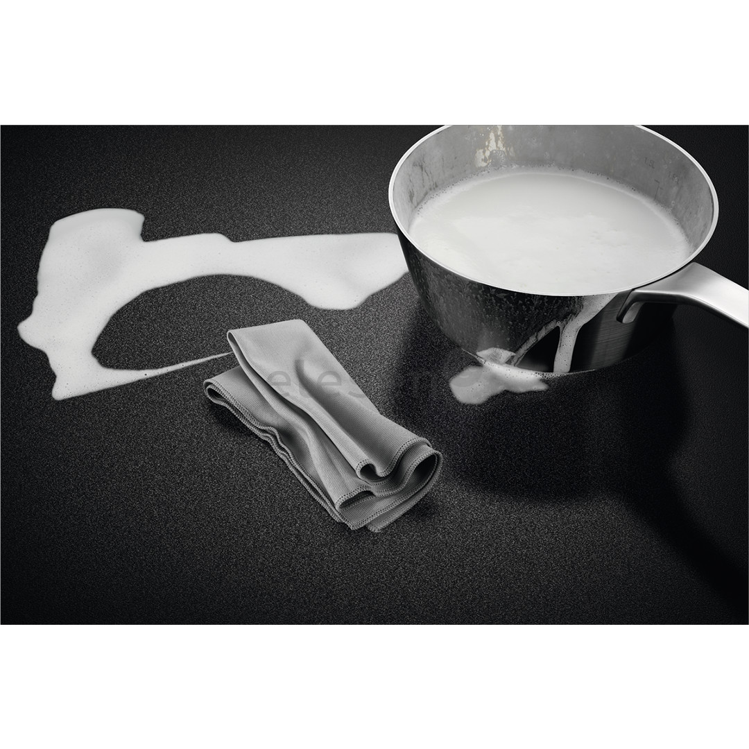 AEG 7000 Series SaphirMatt® Hob2Hood, width 58 cm, frameless, black - Built-in induction hob