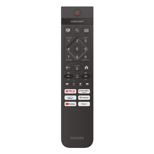 Philips PUS8010, 43'', 4K UHD, LED, juodas - Televizorius